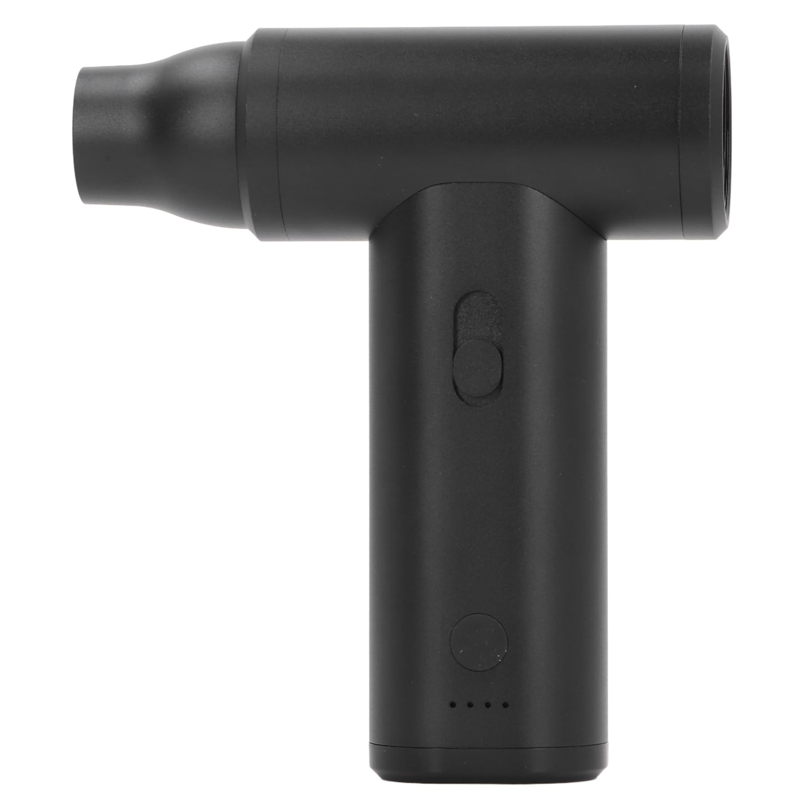 Hyuduo Versatile Turbine Blower, 110000RPM High Power Bladeless Aluminum Alloy USB Fan Blower Vacuum Cleaner for Car Keyboard, 3 Nozzles, 1 Brush Nozzle, 1 Brush, 1 Storage Bag,