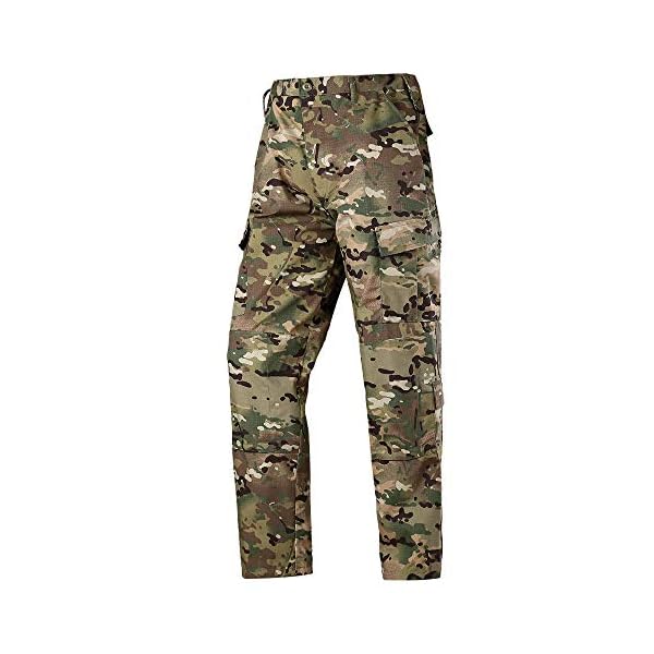 Mens Military Jacket and Camo Cargo Pants Tactical Hunting Pants BDU ACU Combat Uniform Set - Image 4