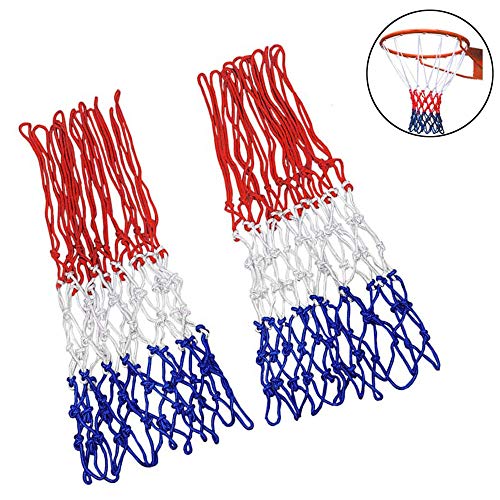 YFNEWWORLD Universal All Weather Heavy Duty Basketball Net Replacement, Mesh Nylon Basketball Net
