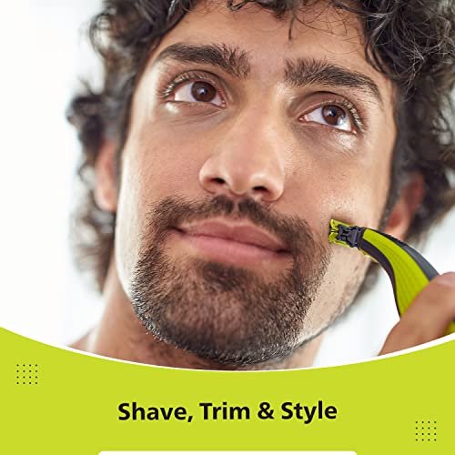 Image of Philips QP2620 /10 OneBlade Face + Body Hybrid Trimmer and Shaver with 4 Trimming Combs (New Model)
