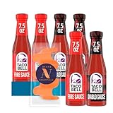 Taco Bell - Lavinia Essentials Bundle: 4-Pack of Fire + Diablo Sauce, 7.5 oz Glass Bottle + 1 Utility Prop