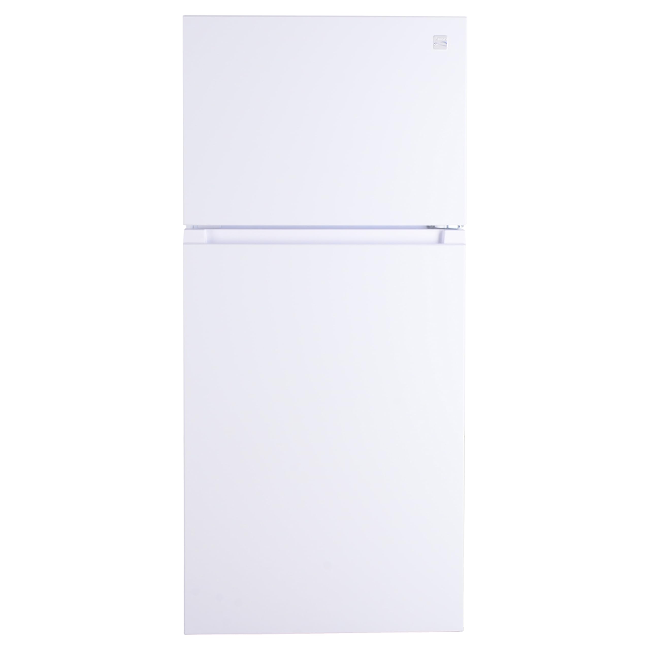 Kenmore 46-62312 30" Top Mount Refrigerator with Freezer - Adjustable Shelving, Humidity-Controlled Crispers, Optional Ice Maker, LED Lighting, ENERGY STAR Certified, 18.2 cu. ft. Capacity - White