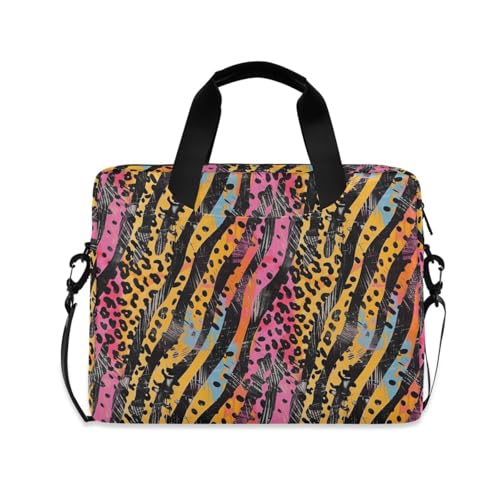 Bolso bandolera para laptop Abstract Animal Camo 13-16 in miniatura 1