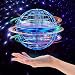 JOLIGAEA Jouet Boule Volante, Flying Ball, Mini Drones Flying Boomerang Toy avec 360 ° Rotating Spinning LED Lights, Jouet Volant Magiques Cadeau pour Enfants Intérieur et Extérieur (Bleu)