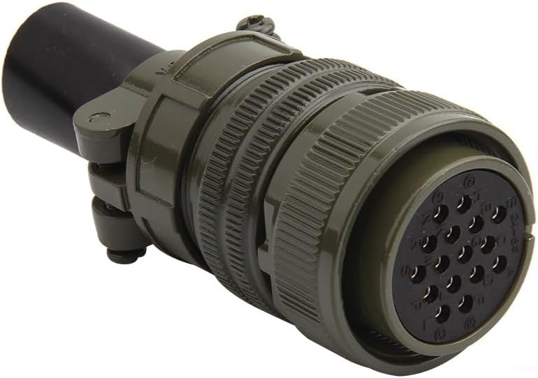 MS5015 16 Core Pin U.S. Military Standard Aviation Plug Connector MS3106 24-5S PlugHole