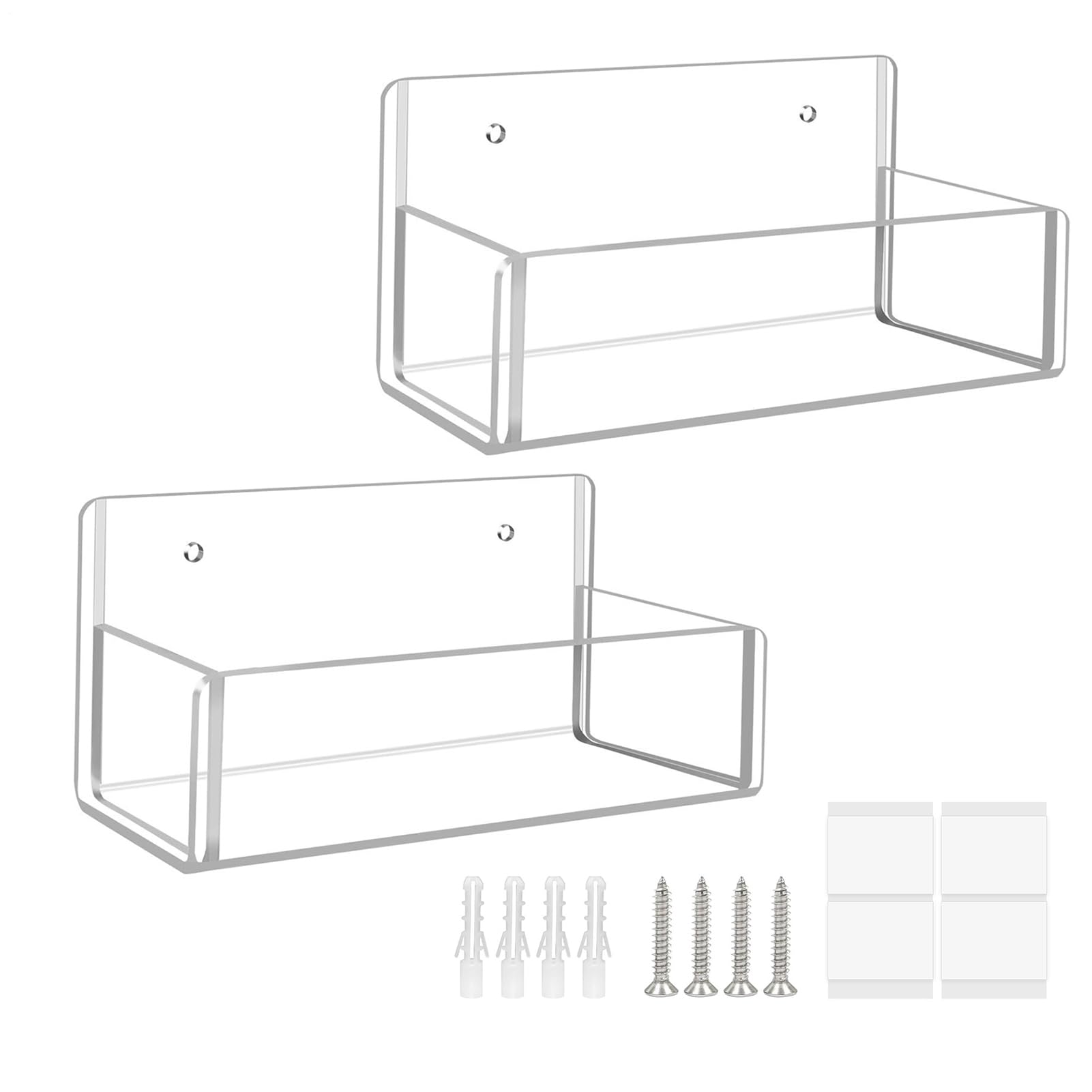 Étagères flottantes pour épices discrètes de rangement cuisine