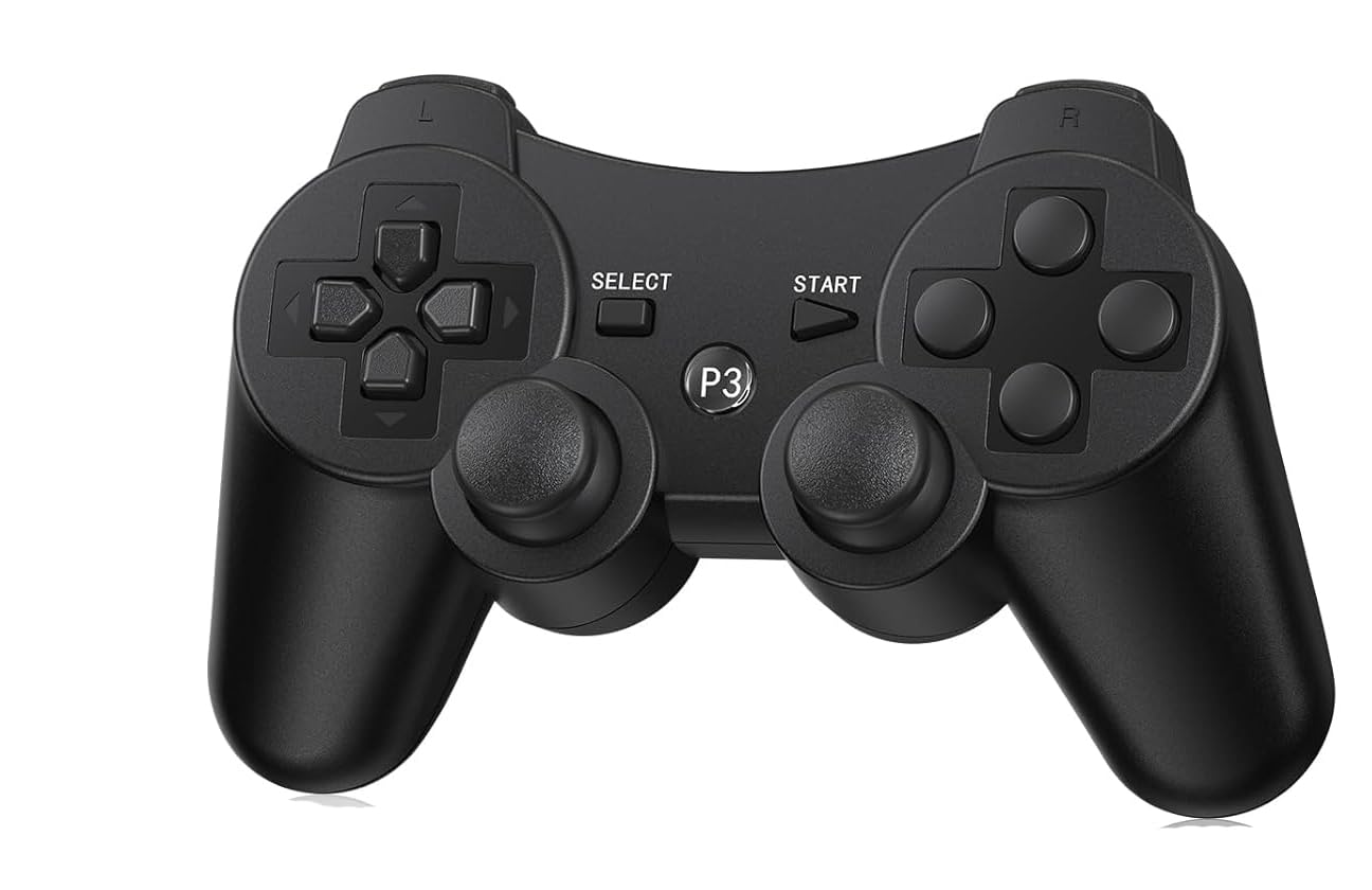New World Wireless Remote Gamepad for PS3 Controller - Upgraded Joystick for All Playstation 3 Console Models-image-11