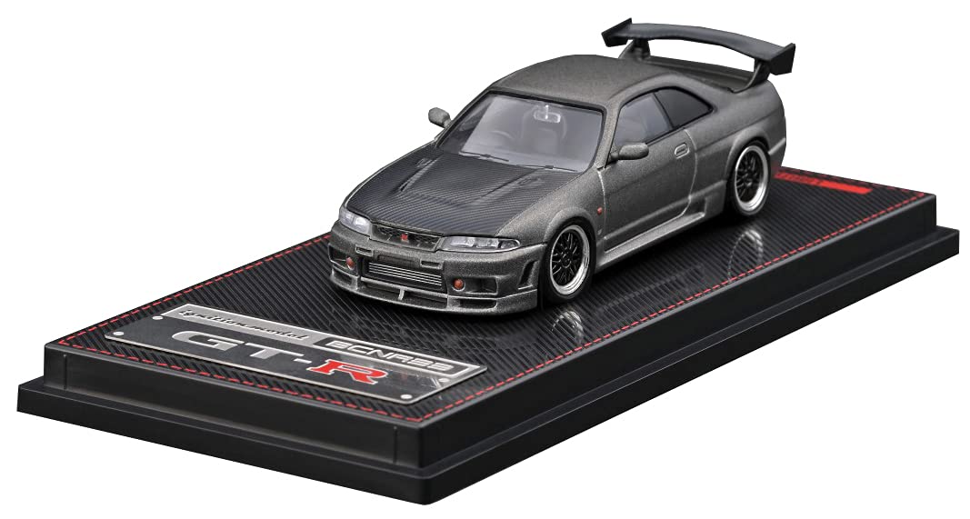 Ignition Model 1/64 Nismo R33 GT-R Titanium Gray Finished Product