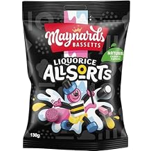 Bassetts Liquorice Allsorts 130g x3, Classic Candy Mix
