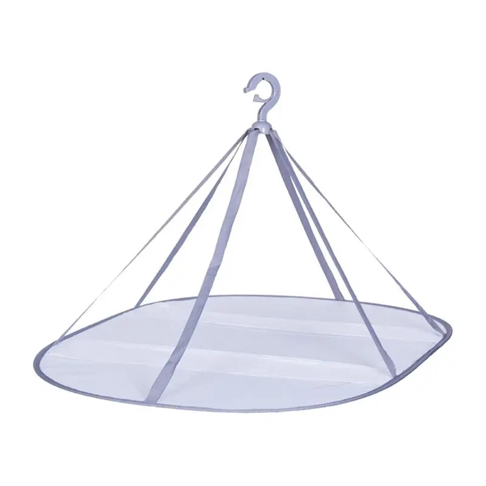 ZHSOAO 4pcs Home Dryer Drying Rack Folding Hanging Clothes Laundry Basket Sweater Cloth Net Dry Mesh Hanger for Underwear Sock