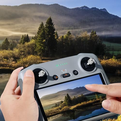 Image of 4pcs Drone Control Sticks 3 Pro RC Smart Controller, Drone Remote Joysticks Detachable Thumb Rocker Replacement Controller Sticks (Blue Silver)