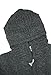 Aran Crafts Women's Irish Cable Knitted Wool Hooded Zip Coat (HD4025-LARGE-CHAR) Charcoal