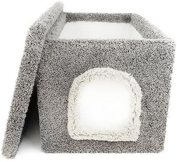 Enclosure Cat Litter Box Color: Gray