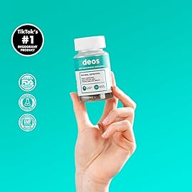 DEOS Internal Deodorant Supplement - Full Body Deodorizer for Gut Health, Skin Health, Detox & Digestion Support - Natural Odor Control Chlorophyll Pills | 30 Capsules