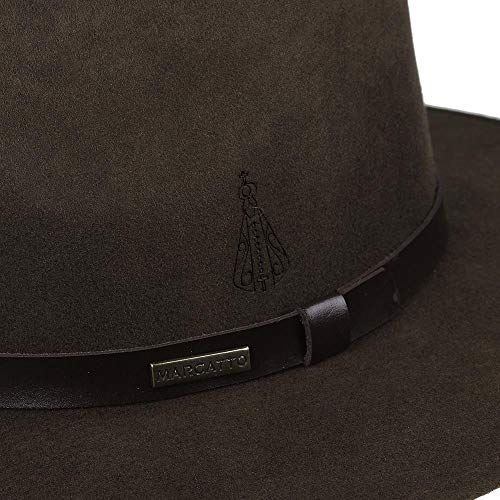 Chapéu de Feltro Marrom Cavalgada Marcatto 24310