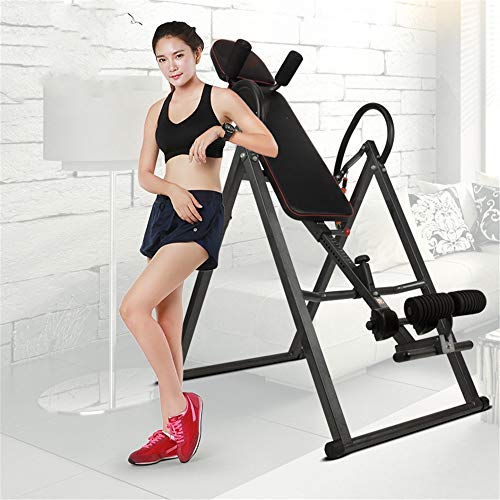 Inversion Table Household Inverted Machine Foldable Adult Stretching Machine Indoor Upside Down Fitness Equipment - Image 4