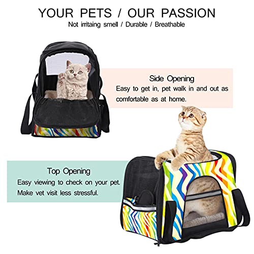Sac de transport pour chat et chien portable à côtés doux - 4