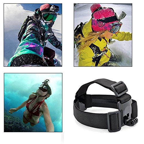 Image of Action Pro Accessories Kit Compatible with GoPro-13 /12 /11 /10 /9 /8 /7 /6 /5 /4 /3+Session /SJ4000 /SJ5000 /SJ6 /Xiaomi /Yi /4k /Eken and Other Action Camera