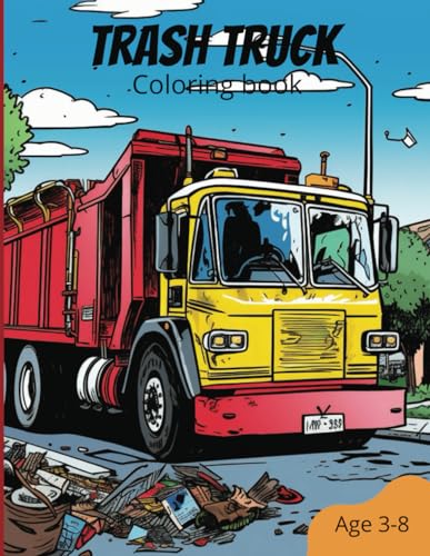 Trash Truck Coloring Book