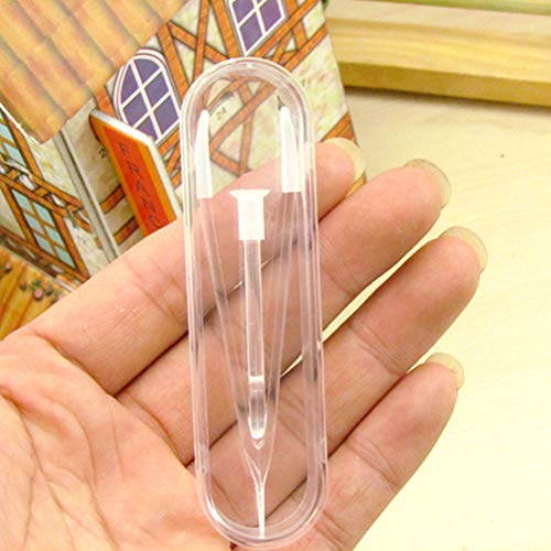 Lentes de contato saudáveis pinças e ventosa para lentes de contato, ferramenta de remoção de lentes