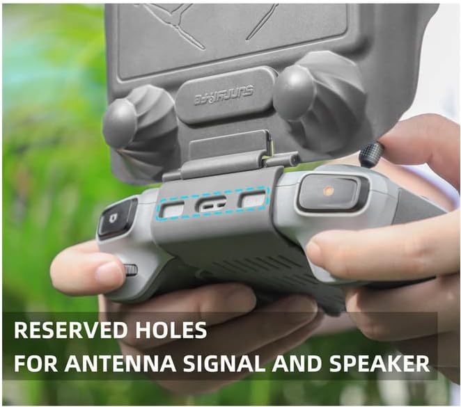 Miniatura 8 de 2 en 1 Control remoto Sunhood Controller Protector para DJI Mini 3/Mini 3 Pro DJI RC Remote