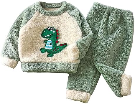 Pyjama Bebe Garcon Polaire Dinosaure Animal Ensembles Bébé Fille 3