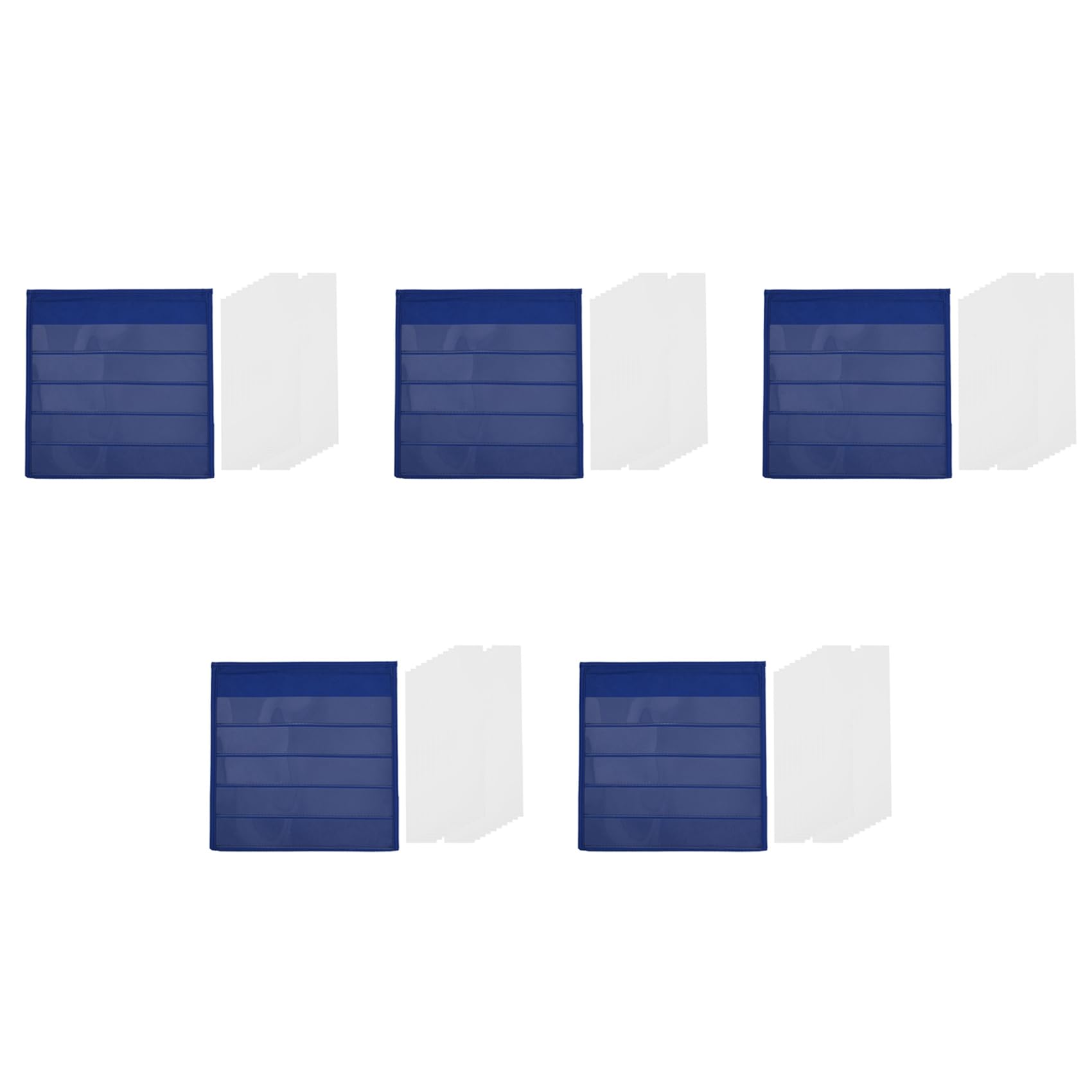 5X Tablero de Sobremesa de Sobremesa Con Tarjetas de Borrado en Seco de Bonificación 100X, Sobremesa de Sobremesa de Escritorio de Doble Cara Y Autoportante (13X 12 Pulgadas)