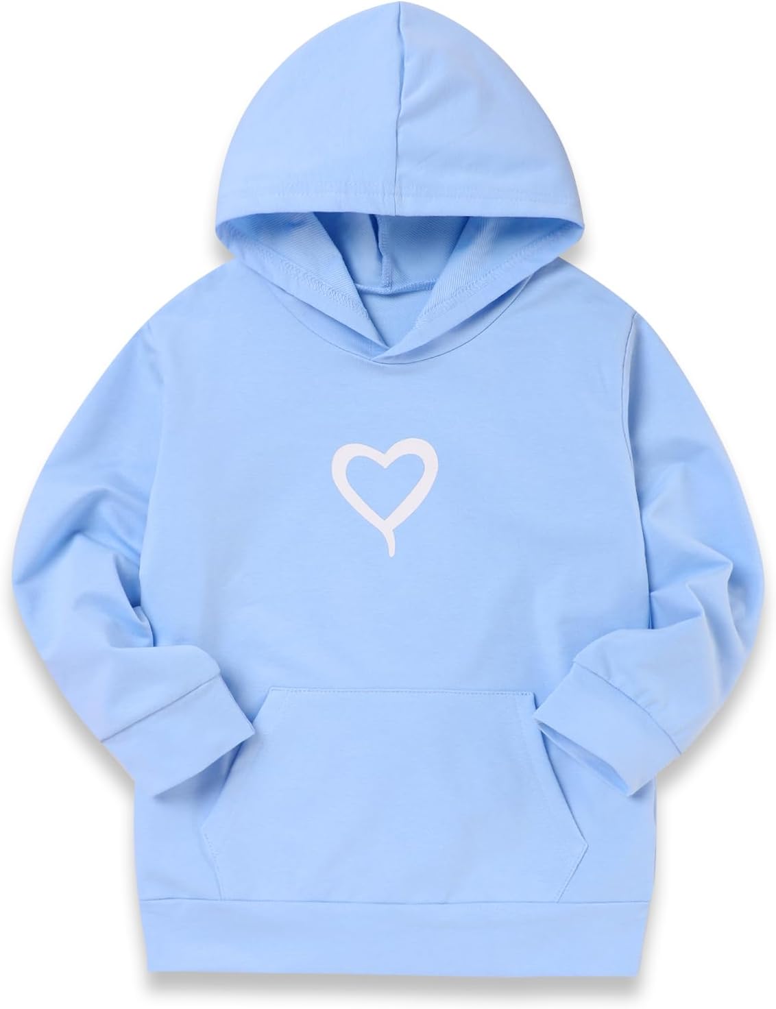 EFAN レディース タイダイ プリント フード付きスウェットシャツ 長袖 カジュアル プルオーバー ゆったり 暖かい ドローストリ 長袖 tシャツ  レディース トレーナー レディース アウター クルーネック リブ袖 タイダイ柄 プリント プルオーバー トップス カジュアル ... ガールズ 服 クルーネック タイダイ ガールズ スウェットシャツ カジュアル 長袖 トップス 秋 ティーン ガールズ 服