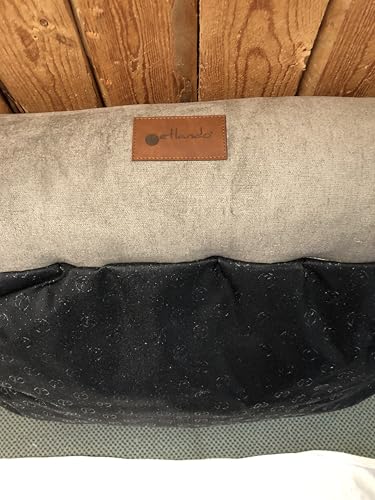 Petlando Hundebett Bergen - Ortho - Schiefer M 80 x 60 x 20 cm (schwere Qualität)