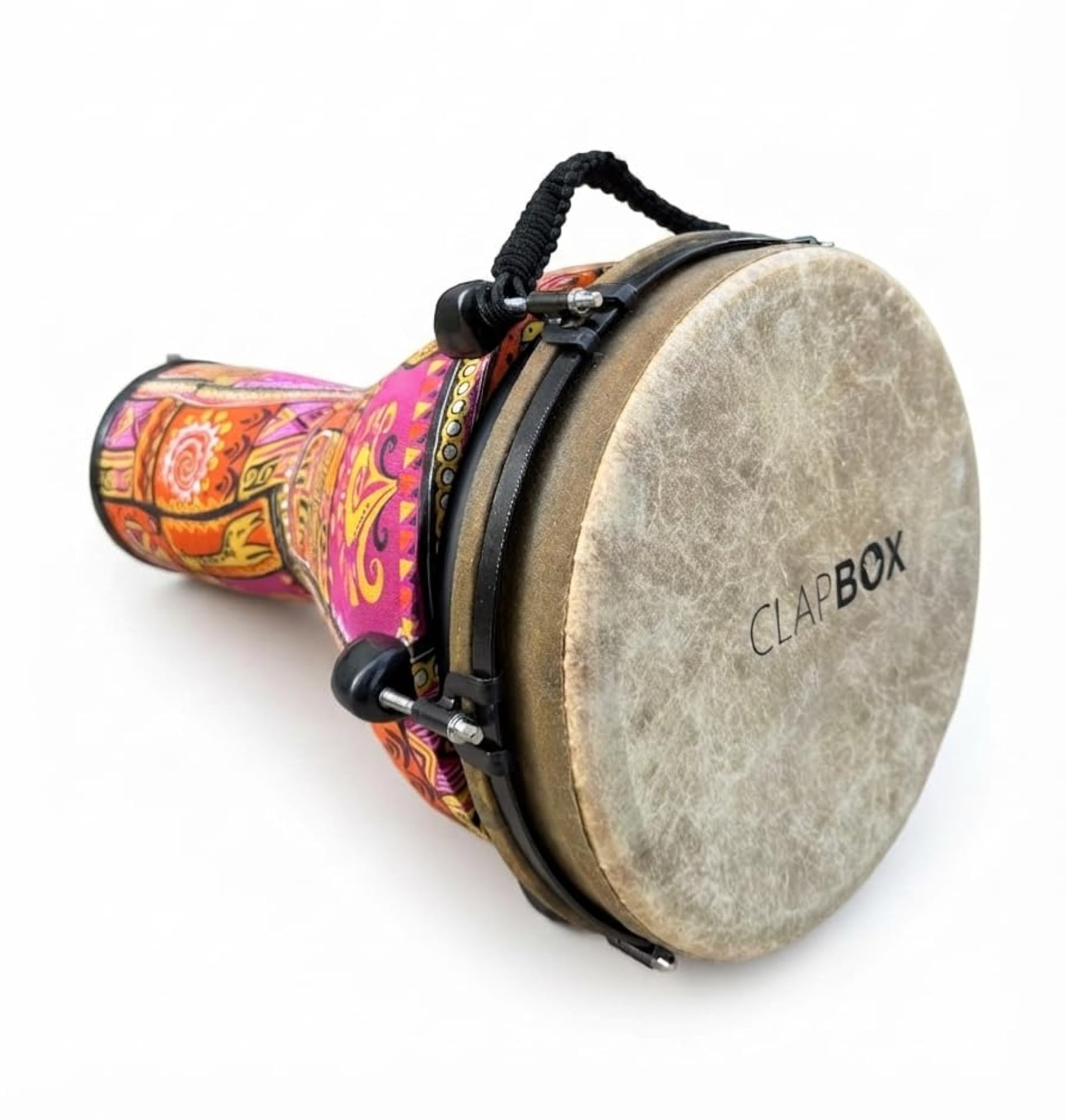 Djembe DB-103 Fiber Skin Drum with Tuning Bag