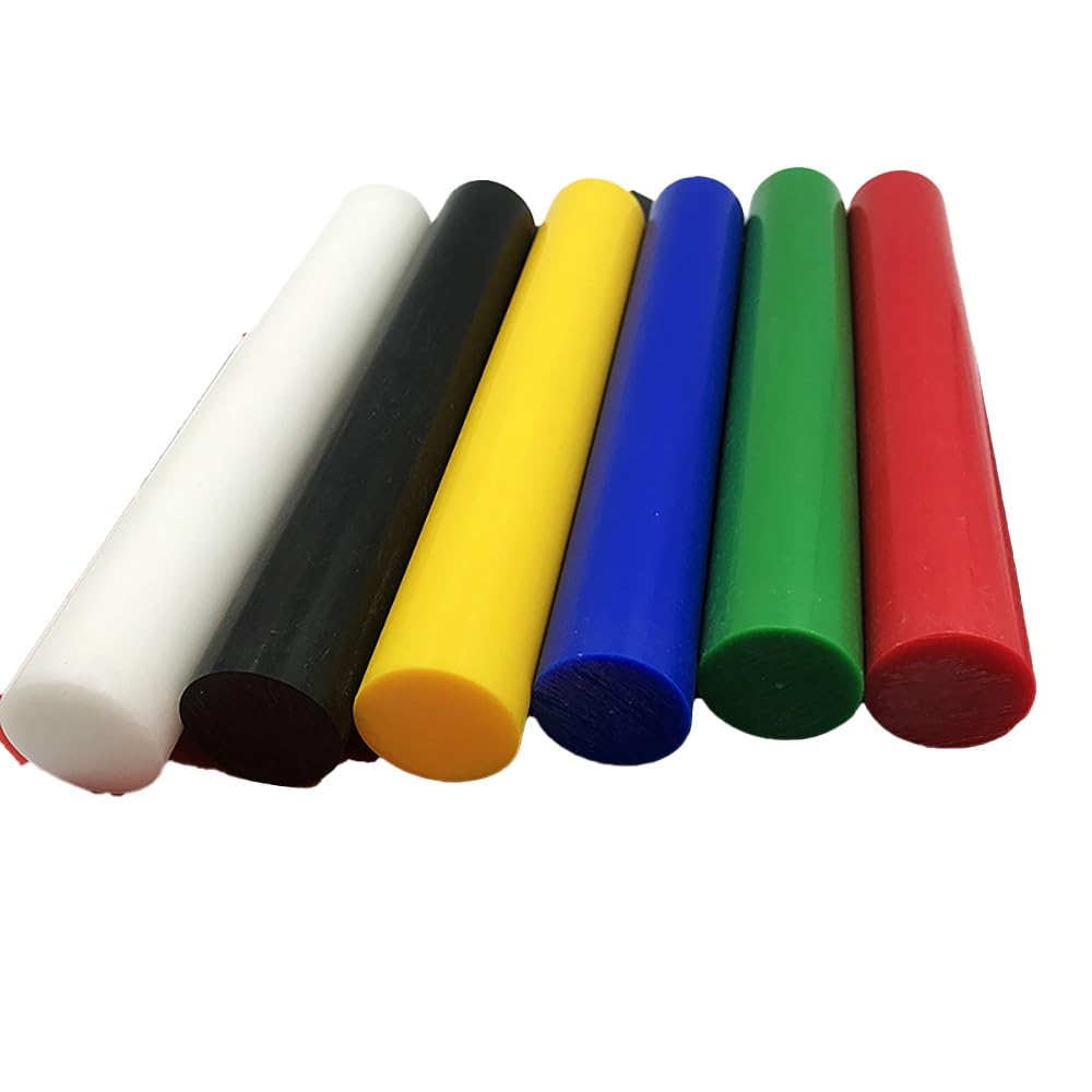 Tige POM blanche 2Pcs 3-50mm 500mm