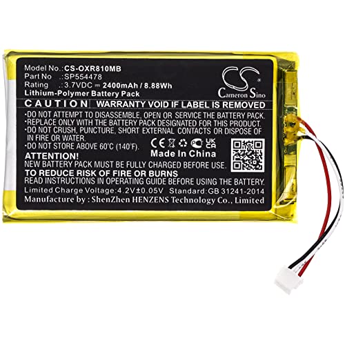 KCDE Replacement Battery for Infant Optics DXR-8 Pro