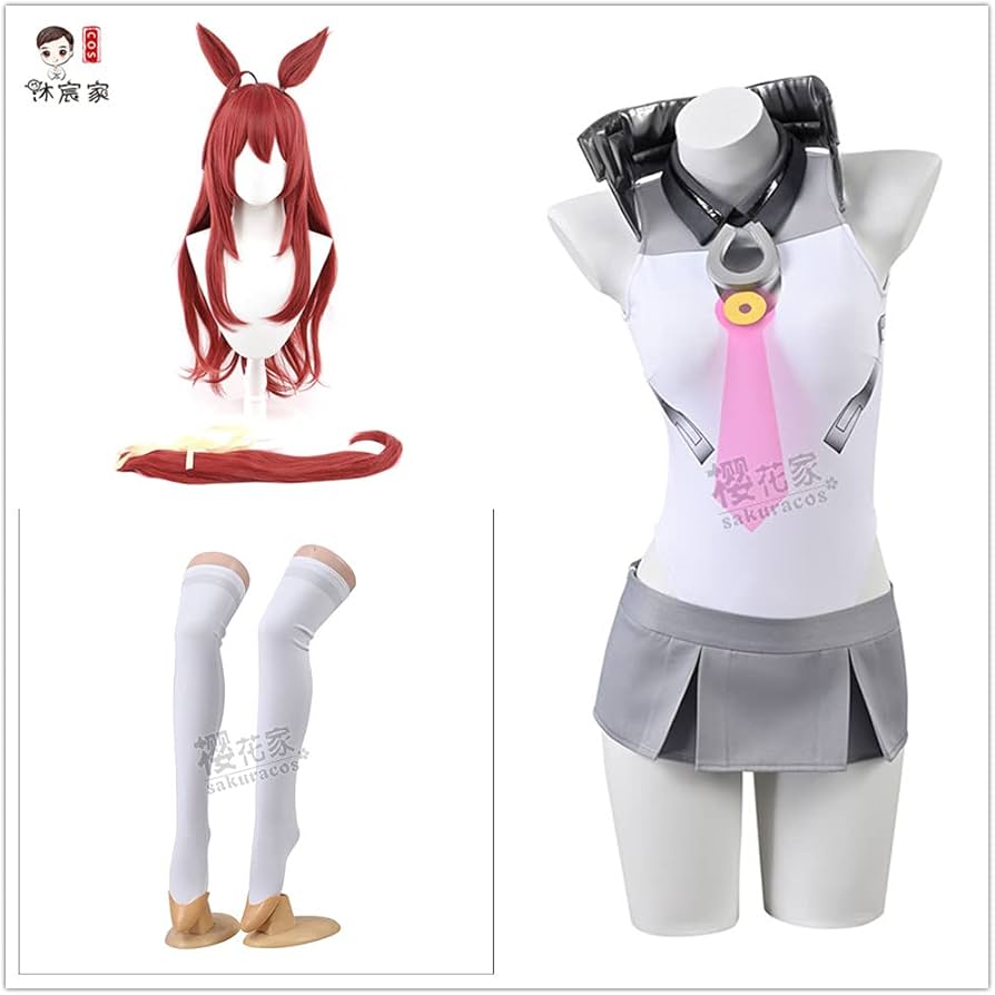 Amazon.co.jp: [CDCD] ミホノブルボン コスプレ衣装+髪飾り/靴下+/