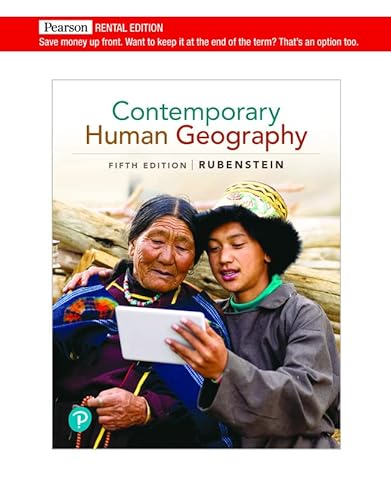 Contemporary Human Geography [RENTAL EDITION] 0137631707 Book Cover