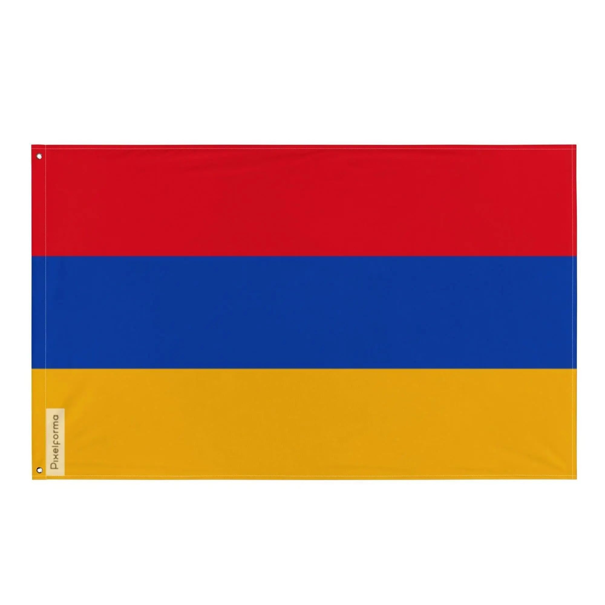 Drapeau de l'Arménie Pixelforma en polyester résistant toutes tailles - 4