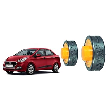 AutoCue Hyundai Xcent New Ground Clearance Kit (Fits : Only For Rear Suspension) - Set of 2 Pieces)