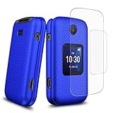 GORGCASE for Alcatel Go Flip 4 Case/TCL Flip Pro Case/TCL Flip w/(2 Piece) 3D Pet Screen Protector S