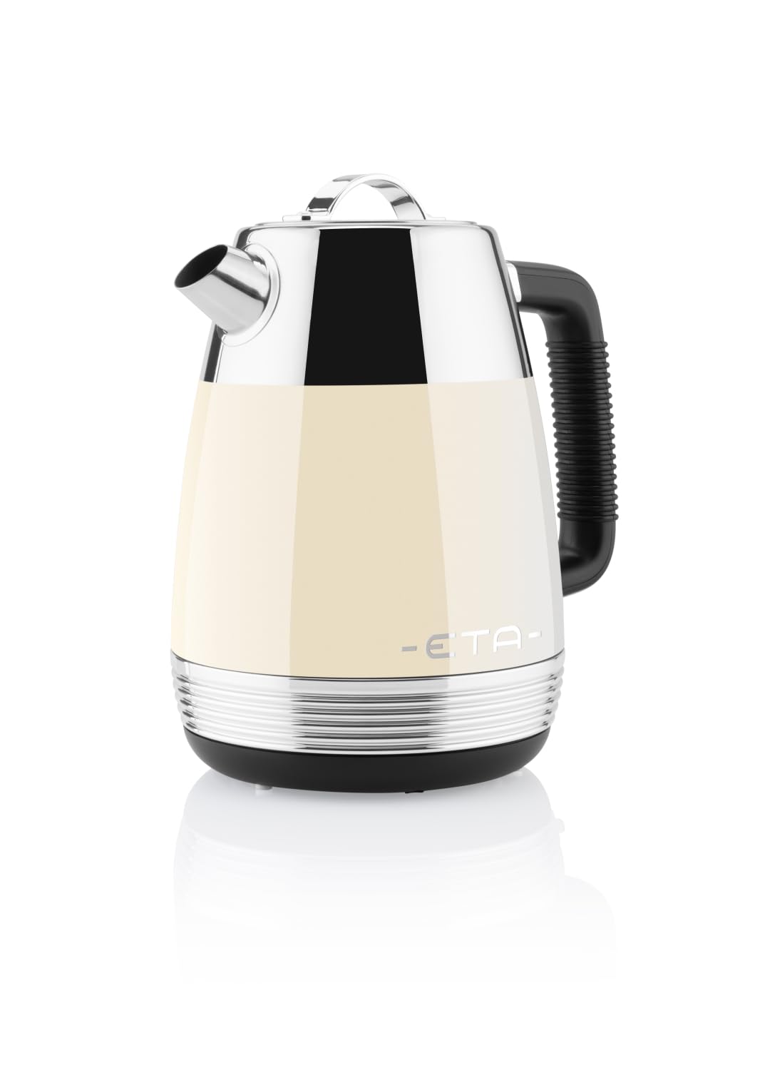 Bollitore Storio I 2200 W I 1,7 L I Indicatore del livello dell'acqua I Spegnimento automatico I Chiusura di sicurezza I Connettore Centrale STRIX I Filtro Filtro a schermo I Beige