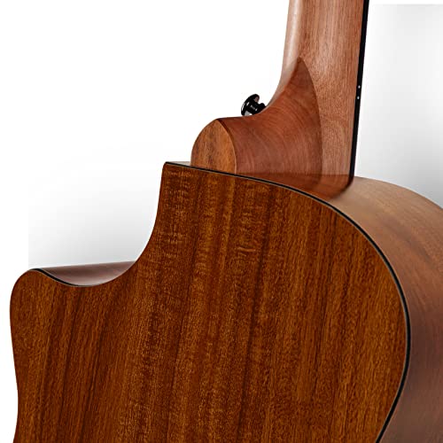 Enya Guitare acoustique 41″ pour adulte Full Size GA Cutaway Acustica avec kit d’accordeur, sangle, gigbag, médiators, clé de réglage, chiffon de nettoyage, capodastre et cordes - Les Beatles, Paul McCartney, John Lennon, RIngo Starr, George Harrison Enya Guitare acoustique 41" pour adulte Full Size GA Cutaway Acustica avec kit d'accordeur, sangle, gigbag, médiators, clé de réglage, chiffon de nettoyage, capodastre et cordes – Image 5