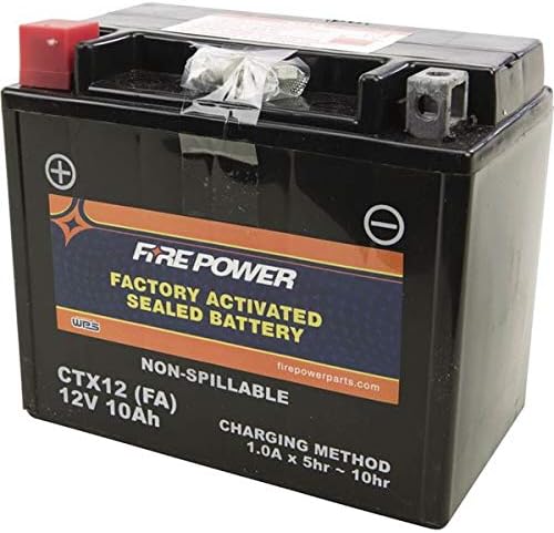 Fire Power - CTX12 FA - Factory Activated Maintenance Free Sealed Battery