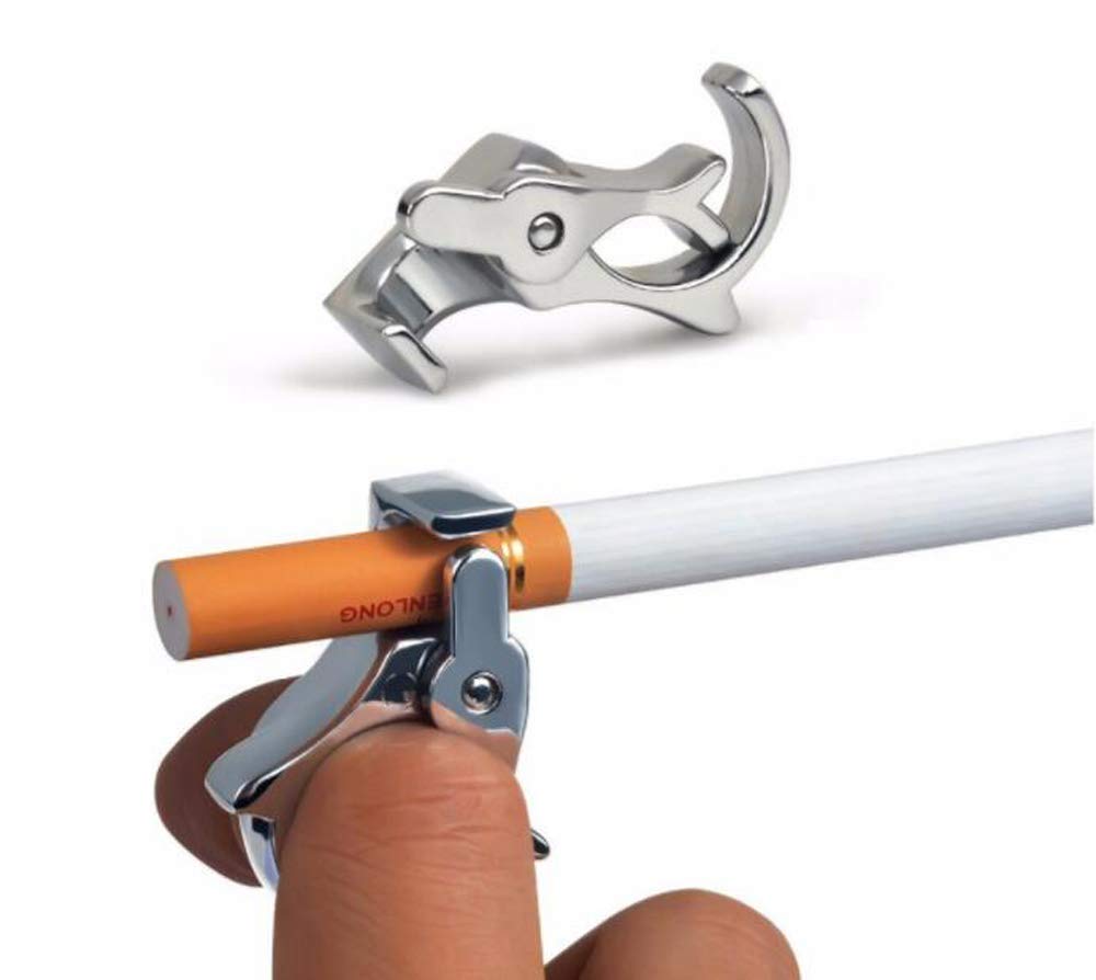 Cigarette Finger Ring Holder for Women Cigarette Finger Holder Cigarette  Ring Clasp Smoking Ring Color Random (1 pcs) : Amazon.com.mx: Herramientas  y Mejoras del Hogar