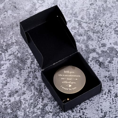 Regalo brújula aniversario 7 años para él o ella miniatura 7