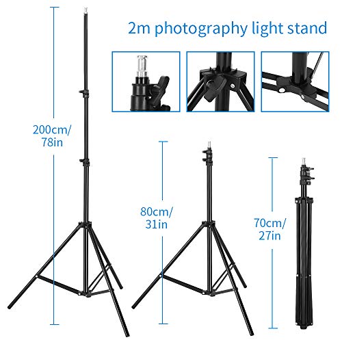 Image of 3pcs Softbox Lighting Kit Photography Continuous Lighting System Photo Studio Equipment with 3pcs 45W LED Light for Photo Studio Portrait, Video Shooting