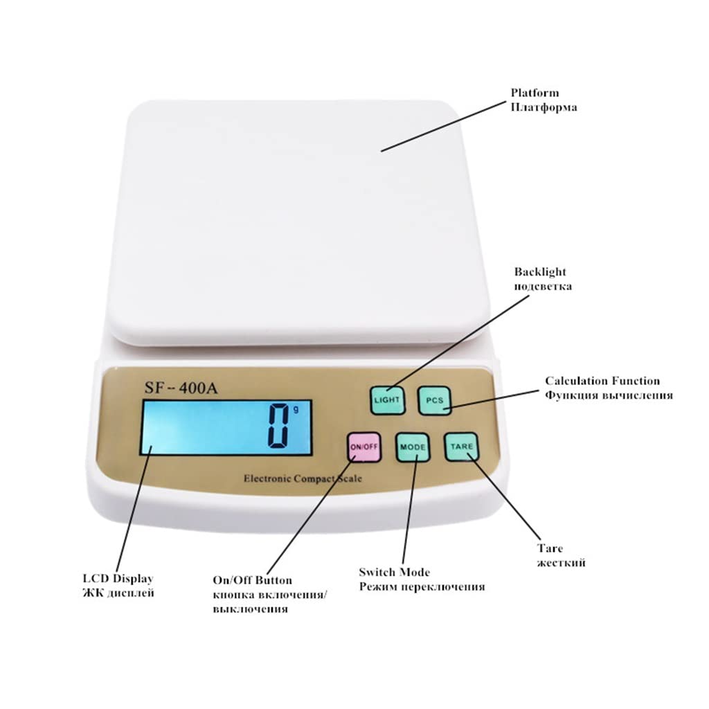 2/5/10 kg 1g/0,1g cyfrowa waga kuchenna liczenie ważenie waga elektroniczna waga kuchenna