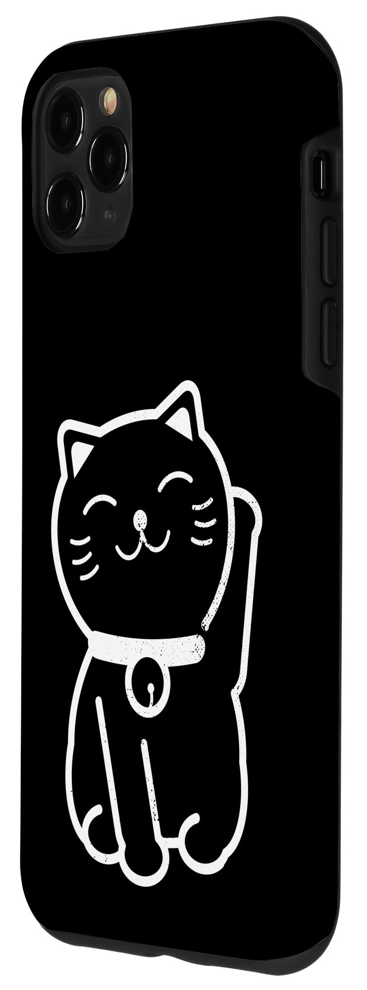 iPhone 11 Pro Max Maneki Neko Lucky Cat Vintage Case - Image 2