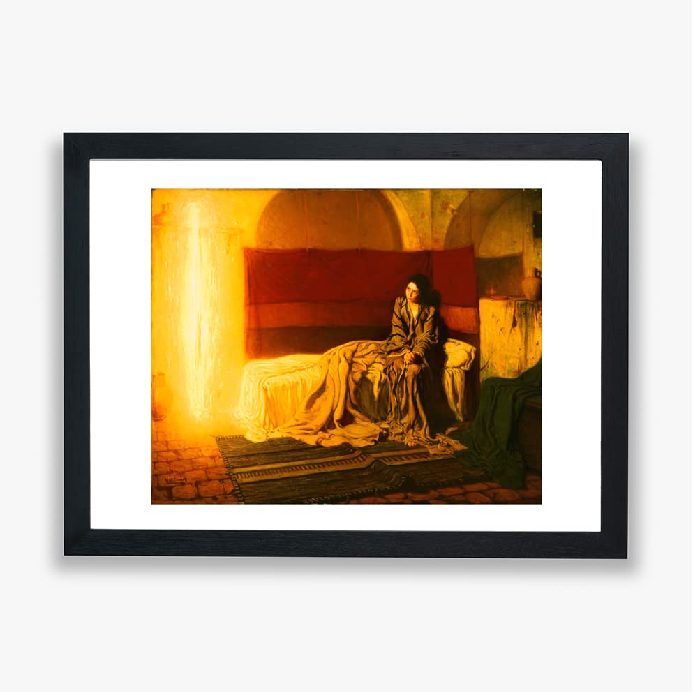 Poster giclée de l'Annonciation par Henry Ossawa Tanner impression d'art grand format