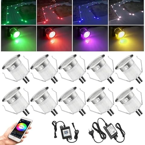 Spots LED Bluetooth GEYUEYA Home Cover
