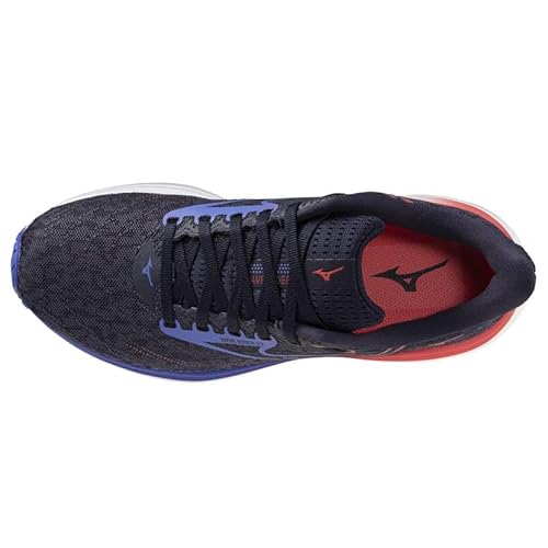 Mizuno WAVE RIDER 29 Chaussures de running Odyssey GrayIris BloomCalypso Femme Taille42.5 - vue 4