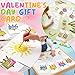 24 Pack Valentine’s Day Cards with Watercolor Paint Set, Classroom Exchange Valentines for Kids, Non Candy Party Favors, Bulk School Valentines Gifts Ready to Hand Out(Lovely)