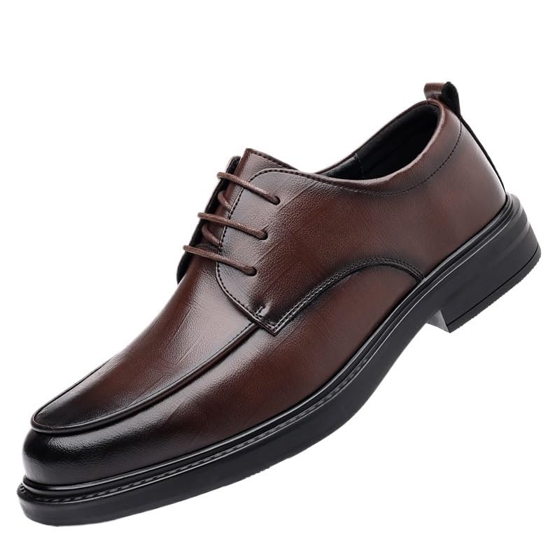 Men's Business Formal Oxford Shoes - Flexible Outsole Design for All-Day Seminars, Business Lectures & Training Sessions